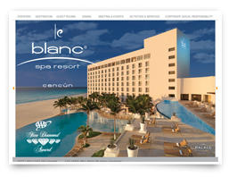 We designed this for Le Blanc Spa Resort.