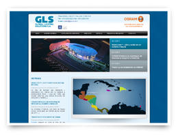 Our web development for Global Lighting Solutions